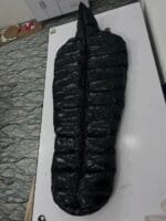 SLEEPING BAG WITH FLUFFY FUR LINING