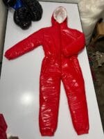 RED OVERALL SUITE - Image 2