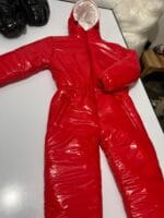 RED OVERALL SUITE - Image 4