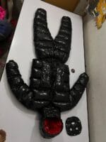 BONDAGE MASK JACKET AND PANT