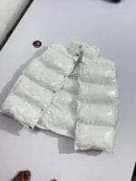 WHITE PUFFER VEST - Image 2