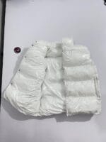 WHITE PUFFER VEST