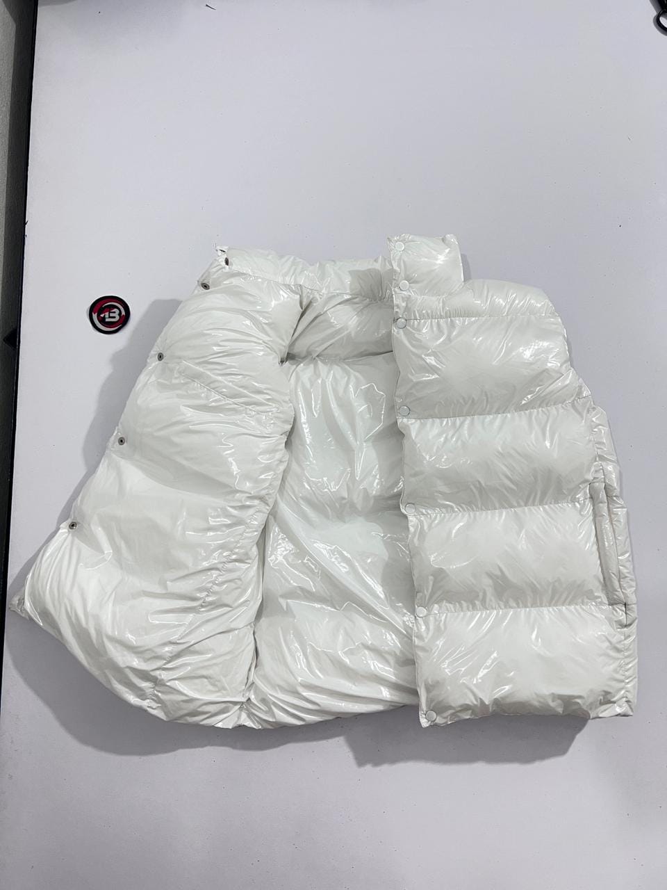 WhatsApp Image 2026-05-20 at 10.47.26 PM WHITE PUFFER VEST - Image 1