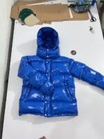 BLUE PUFFER JACKET - Image 2