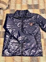 NAVY BLUE LIGHT FILLED JACKET - Image 3