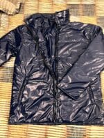 NAVY BLUE LIGHT FILLED JACKET - Image 2