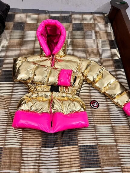 PINK AND GOLD COAT