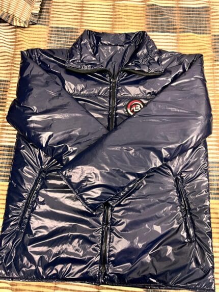 NAVY BLUE LIGHT FILLED JACKET