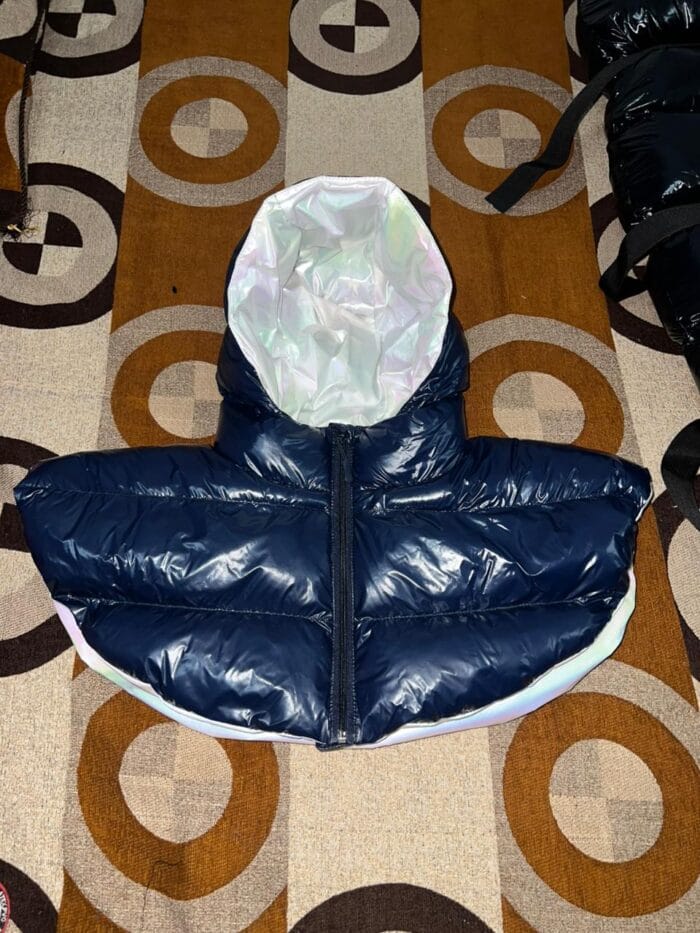 SHINY PUFFER HOOD MASK – AB Impex