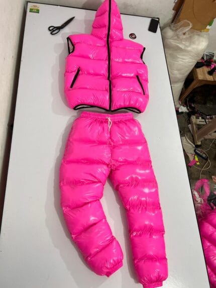 PINK VEST AND PANT