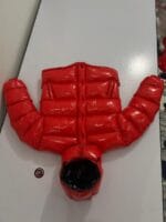 RED AND BLACK JACKET WITH PANTIE