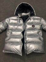 SILVER AND BLACK JACKET