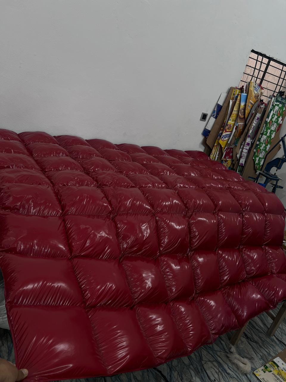 WhatsApp Image 2026-05-21 at 3.05.51 AM DARK RED BLANKET KING SIZE - Image 1