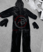 BLACK RABBIT FUR SUITE - Image 3